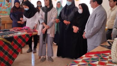 نمایشگاه صنایع دستی بانوان مرزنشین گنبدکاووس افتتاح شد