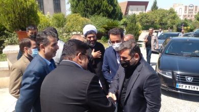 محمدمهدی اسماعیلی وزیر فرهنگ و ارشاد اسلامی وارد گلستان شد