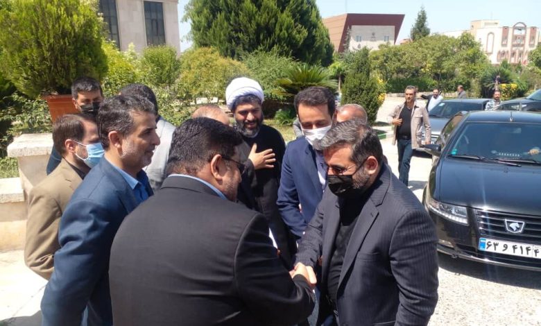 محمدمهدی اسماعیلی وزیر فرهنگ و ارشاد اسلامی وارد گلستان شد