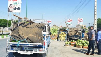 ساماندهی میوه‌فروشان مستقر در جاده‌های ورودی گنبدکاووس ضروری است
