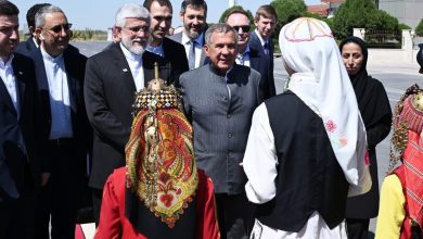 رییس جمهور تاتارستان وارد گرگان شد