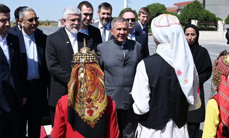 رییس جمهور تاتارستان وارد گرگان شد